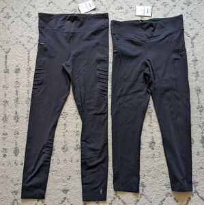 Women's Smartwool leggings with side pockets sz L